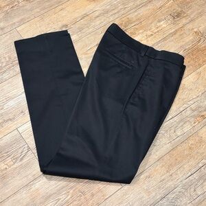 Men's Haggar Black Dress Pants 32 x 34